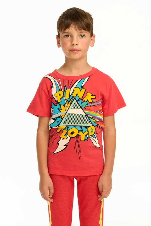 Hot Pink Floyd - Dark Side Of The Moon Pop Art Tee Women/Kids/BOY Boys | Music