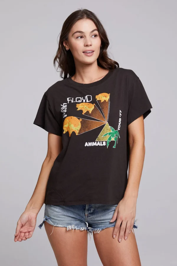 Shop Pink Floyd Animals Tour '77 Tee Women Loungewear | Music