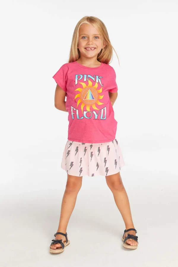 Hot Pink Floyd Prism Sun Girls Tee Women/Kids Girls | Music