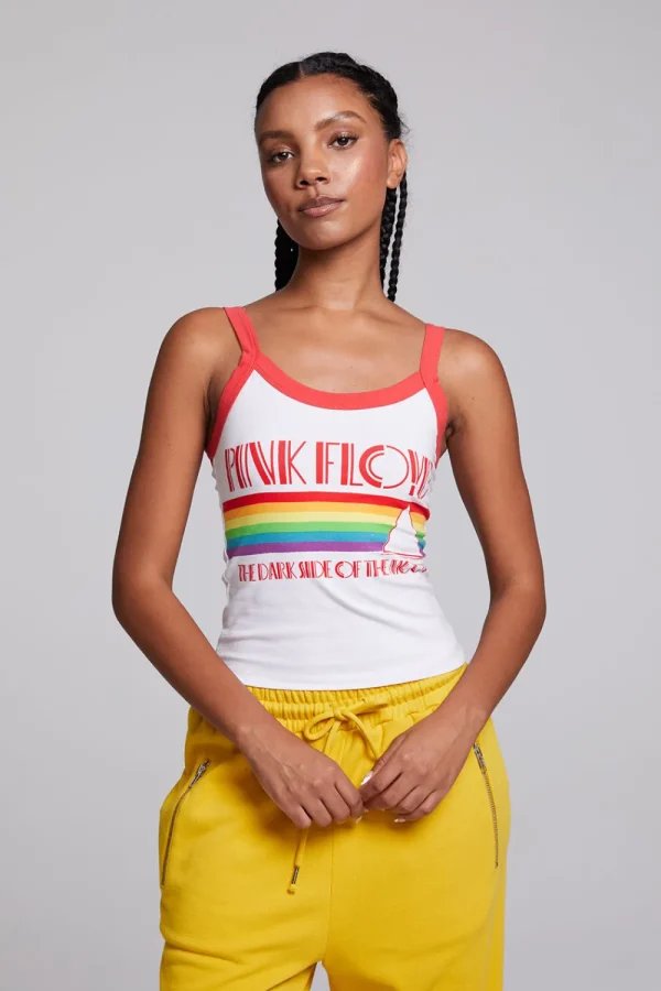 Discount Pink Floyd Rainbow Dark Side Of The Moon Tank Top Women Loungewear | Music