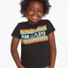 Fashion Pink Floyd Rainbow Stripe Boys Tee Women/Kids/BOY Boys | Music
