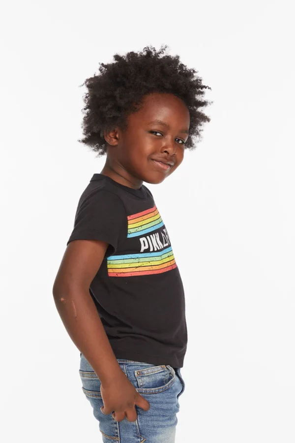 Fashion Pink Floyd Rainbow Stripe Boys Tee Women/Kids/BOY Boys | Music