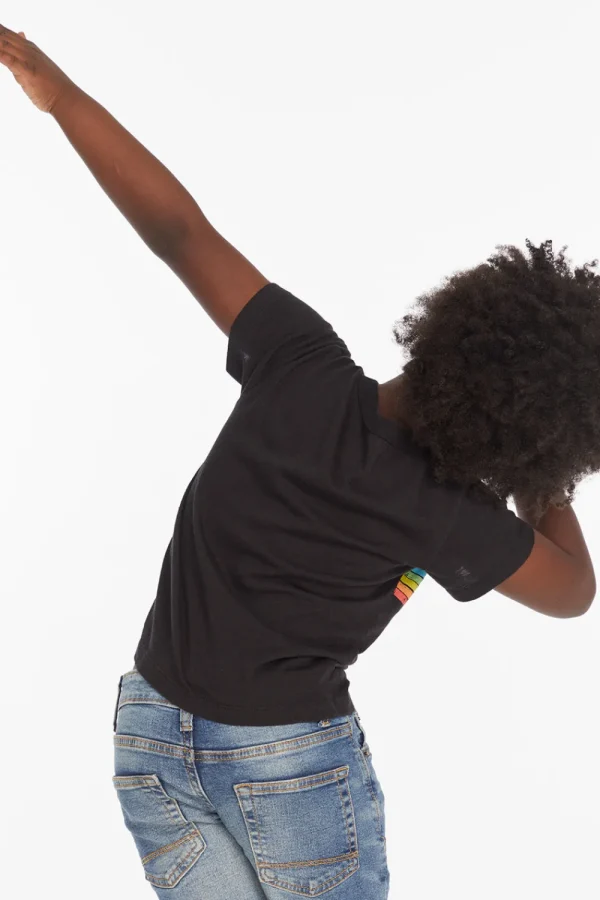 Fashion Pink Floyd Rainbow Stripe Boys Tee Women/Kids/BOY Boys | Music