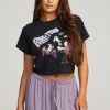 Discount Pink Floyd Retro Band Crop Tee Women Loungewear | Music