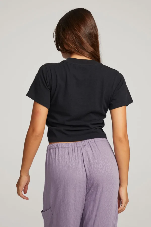 Discount Pink Floyd Retro Band Crop Tee Women Loungewear | Music