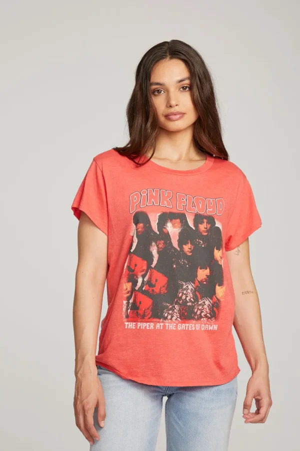 Fashion Pink Floyd The Piper Tee Women Loungewear | Music