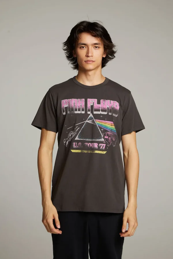 Cheap Pink Floyd U.S. Tour Crew Neck Tee Women Tops | Music