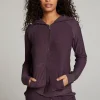 Online Plum Perfect Long Sleeve Raglan Zip Up Hoodie Women Outerwear | Loungewear