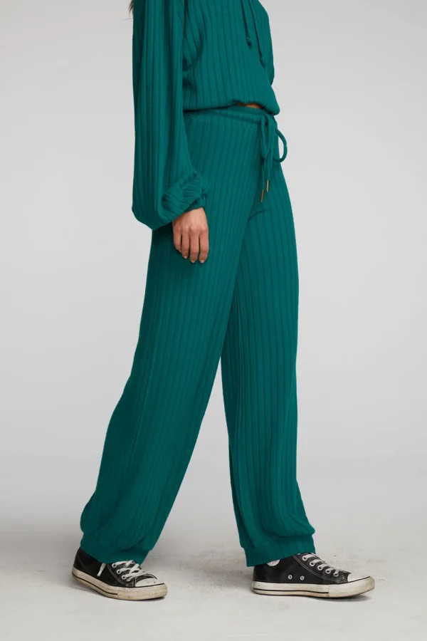 Outlet Poor Boy Rib Blouson Hem Joggers Women Loungewear | Bottoms