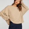 Sale Poor Boy Rib Long Sleeve Tee Women Loungewear | Tops