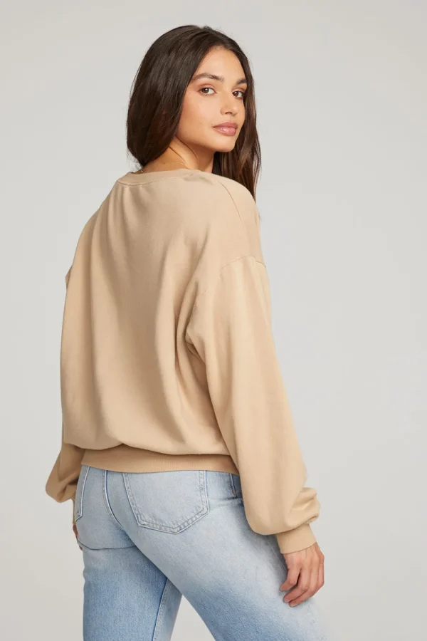 Cheap Poppy Cappuccino Pullover Women Outerwear | Loungewear
