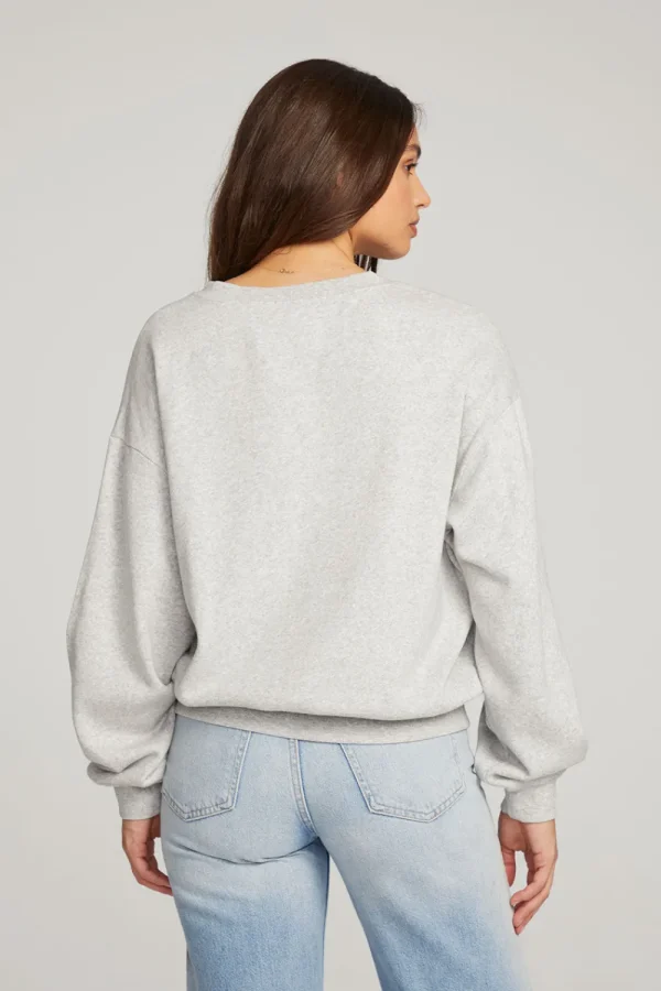 Flash Sale Poppy Heather Grey Pullover Women Outerwear | Loungewear