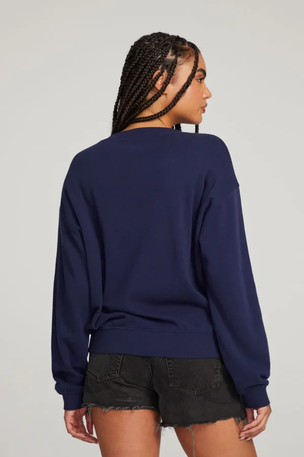 Store Poppy Sapphire Pullover Women Outerwear | Loungewear