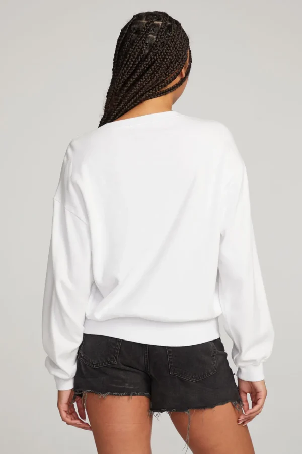 Flash Sale Poppy White Pullover Women Outerwear | Loungewear