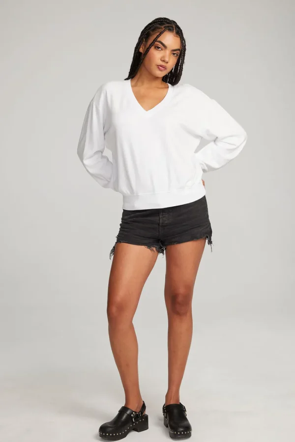 Flash Sale Poppy White Pullover Women Outerwear | Loungewear