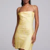 Hot Positano Lemon Zest Slip Dress Women Loungewear | Dresses