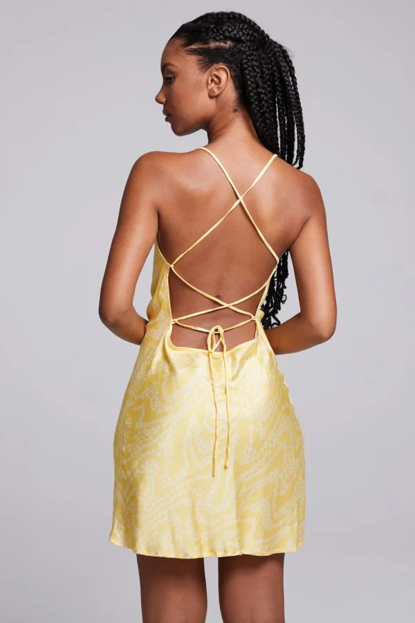 Hot Positano Lemon Zest Slip Dress Women Loungewear | Dresses
