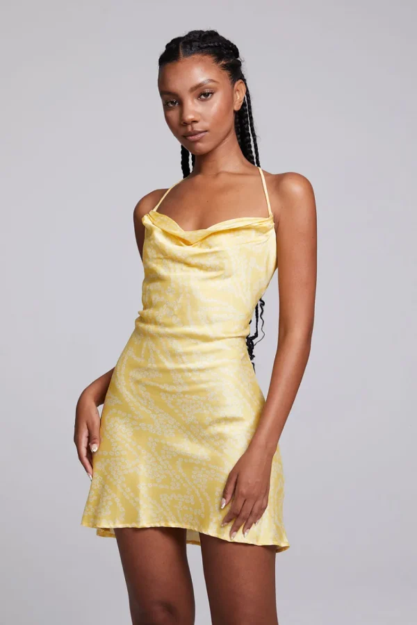 Hot Positano Lemon Zest Slip Dress Women Loungewear | Dresses