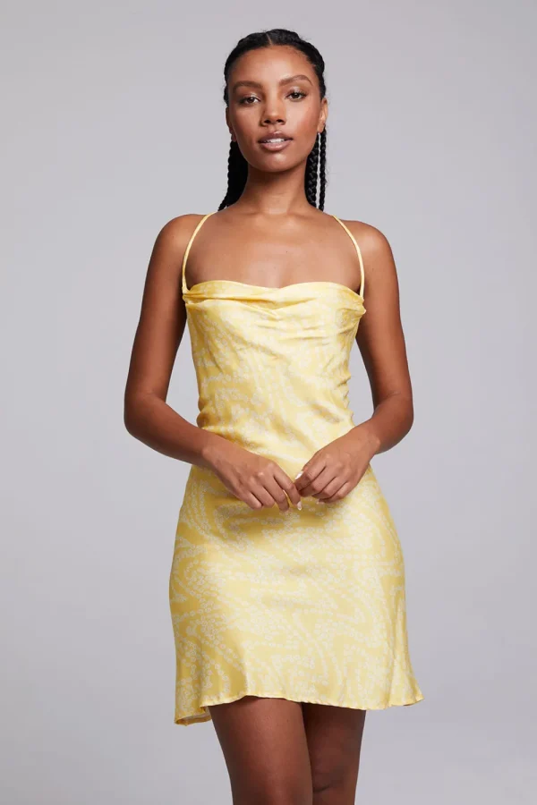 Hot Positano Lemon Zest Slip Dress Women Loungewear | Dresses