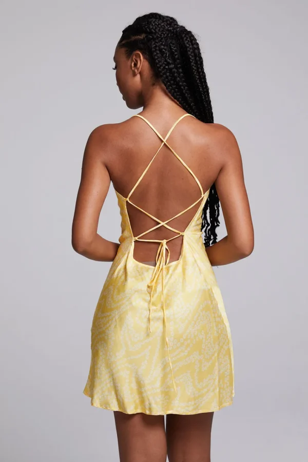 Hot Positano Lemon Zest Slip Dress Women Loungewear | Dresses