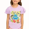 Outlet Powderpuff Girls - Girl Power Flutter Sleeve Tee Kids Girls