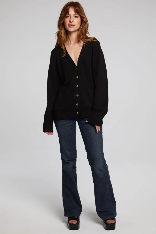 Shop Presley Licorice Cardigan Women Loungewear | Tops