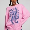 Best Queen Of Hearts Pullover Women Outerwear | Loungewear