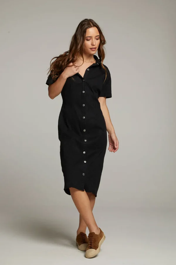 Cheap Rachelle Licorice Dress Women Loungewear | Dresses