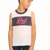 Best Rad Blocked Muscle Tank Kids/BOY Boys