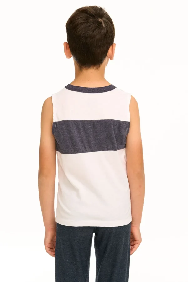 Best Rad Blocked Muscle Tank Kids/BOY Boys