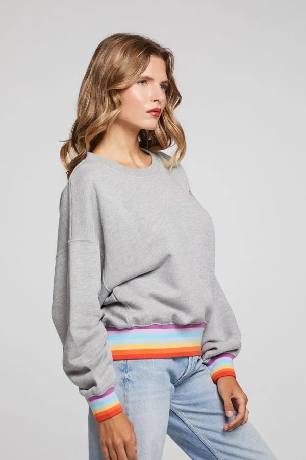 Outlet Rainbow Pullover Women Loungewear | Graphics