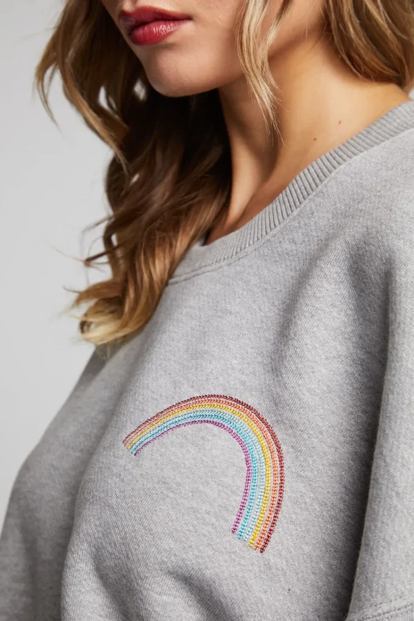 Outlet Rainbow Pullover Women Loungewear | Graphics