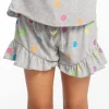 Best Rainbow Smiles Girls Shorts Kids Girls
