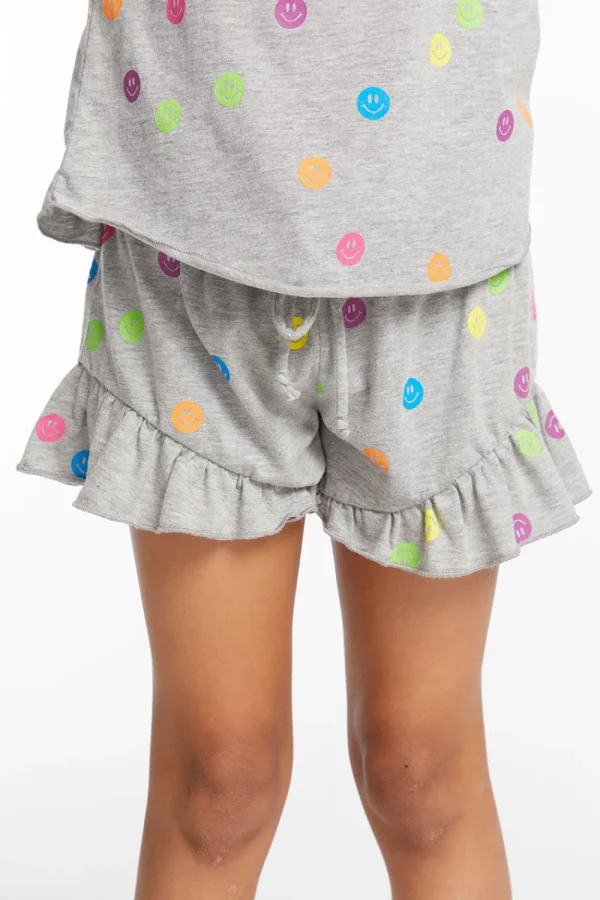 Best Rainbow Smiles Girls Shorts Kids Girls