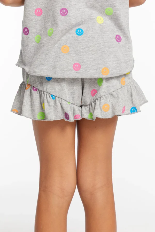 Best Rainbow Smiles Girls Shorts Kids Girls