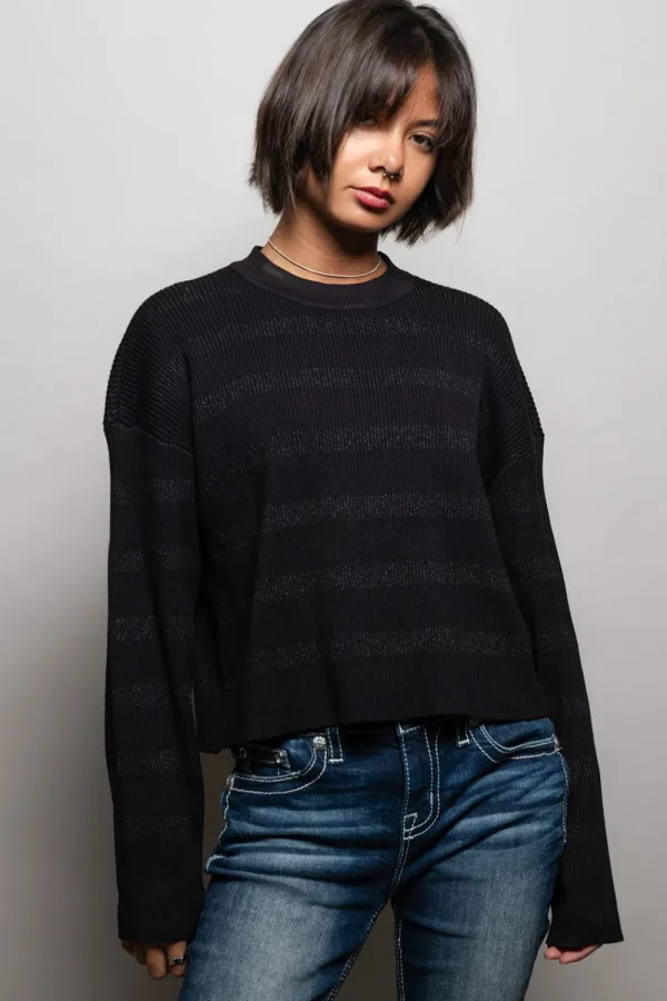 New Ramonee Fillmore Stripe Pullover Women Loungewear | Tops