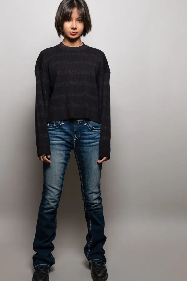 New Ramonee Fillmore Stripe Pullover Women Loungewear | Tops