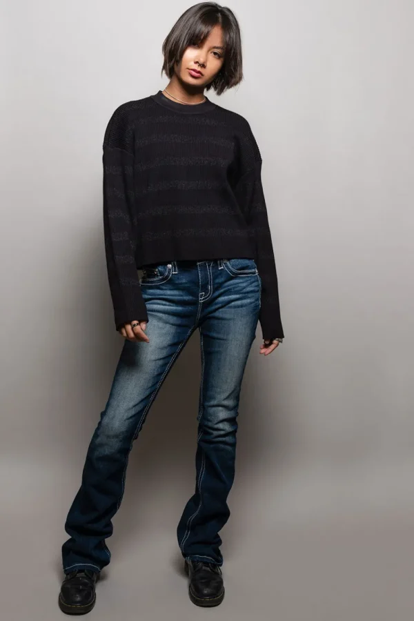New Ramonee Fillmore Stripe Pullover Women Loungewear | Tops