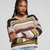 Fashion Ramonee Haight Street Stripe Pullover Women Loungewear | Tops