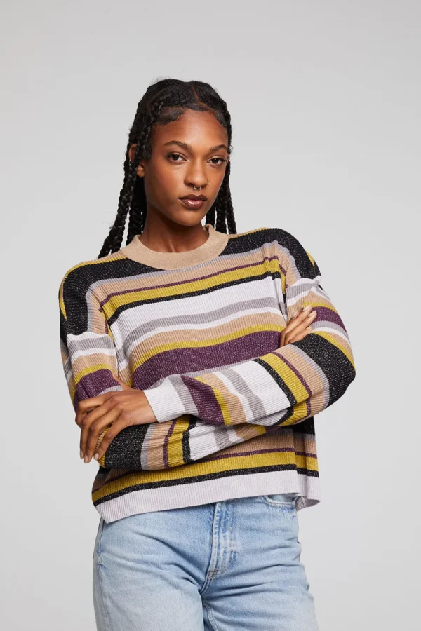 Fashion Ramonee Haight Street Stripe Pullover Women Loungewear | Tops