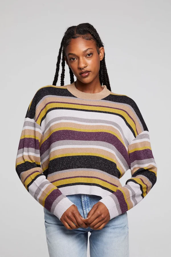 Fashion Ramonee Haight Street Stripe Pullover Women Loungewear | Tops