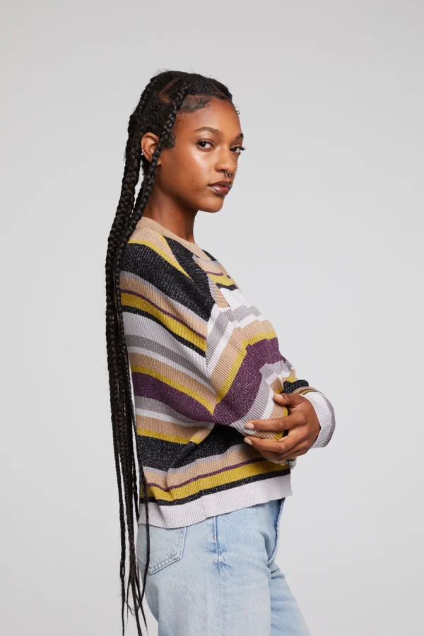 Fashion Ramonee Haight Street Stripe Pullover Women Loungewear | Tops