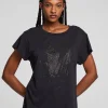 Clearance Rhinestone Eagle Tee Women Loungewear | Graphics
