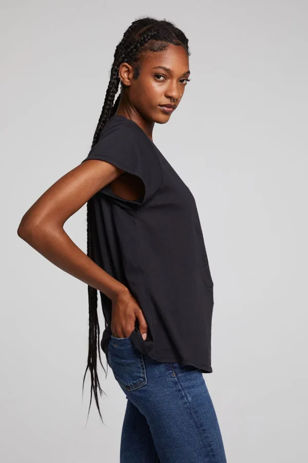 Clearance Rhinestone Eagle Tee Women Loungewear | Graphics
