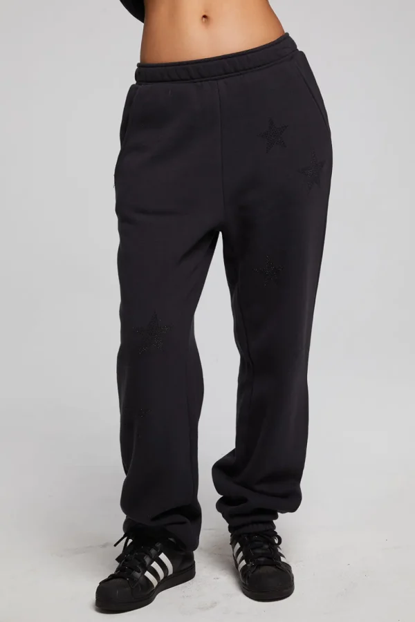 Sale Rhinestone Stars Joggers Women Loungewear | Graphics