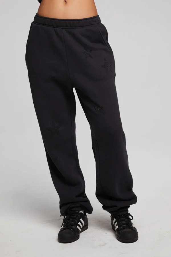 Sale Rhinestone Stars Joggers Women Loungewear | Graphics