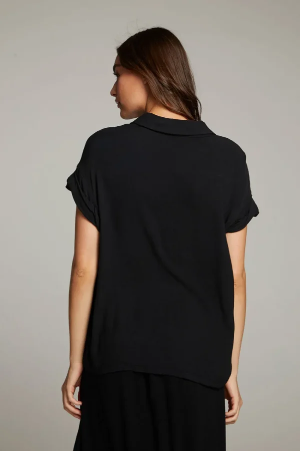 Discount Rhythmm Licorice Button Down Women Loungewear | Tops