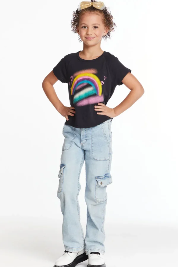 Online Ride The Rainbow Girls Tee Kids Girls