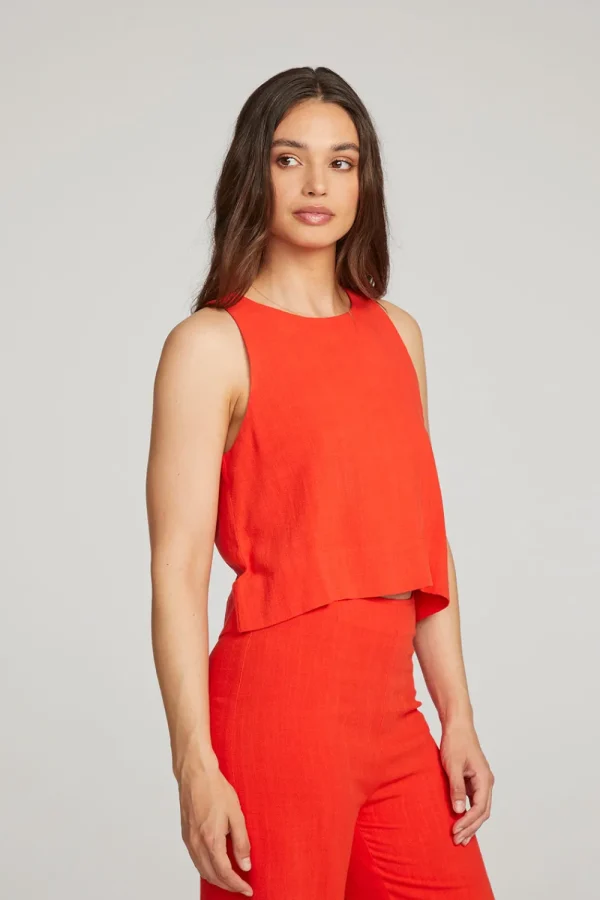 Sale Riley Flame Tank Women Loungewear | Tops
