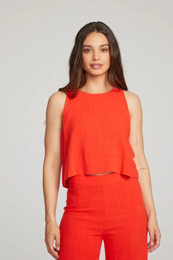 Sale Riley Flame Tank Women Loungewear | Tops
